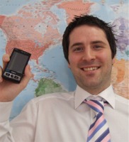 Text A Taxi commercial manager, Paul McGettigan.