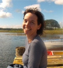 Caroline Tanti relaxes by the sea in Culdaff.