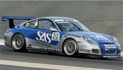 Damien Faulkner on the opening round of the Porsche Mobil 1 Supercup in Bahrain.