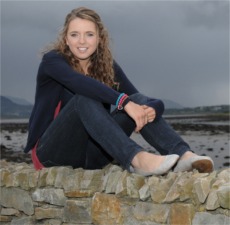 Carn student Gráinne Byrne who appeared in RTE's 'My Generation'.