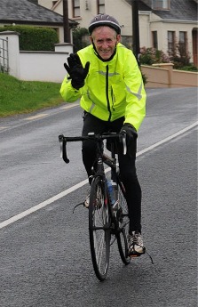 Gleneely man Denis Doherty cycles from Mizen to Malin Head