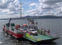 The Lough Swilly ferry.
