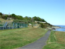Moville Shore Green and Playground.